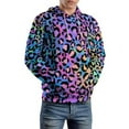 thumbnail image 5 of Rainbow Leopard Print (2) Men's Women New Sweatshirt Hoodie Men's Plus Size Sweatshirt Hooded Sweatshirt 3d Printed Street Men's Cloth, 5 of 6