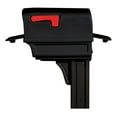 thumbnail image 3 of Gibraltar Ggc1b0000 Gentry All-in-one Plastic Mailbox & Post Combo, Black, 3 of 4