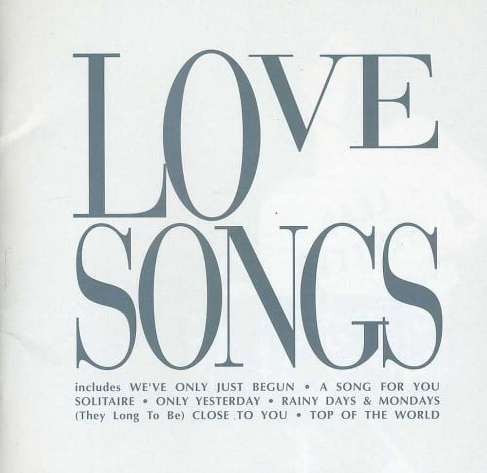 Carpenters - Love Songs - Music & Performance - CD