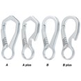 thumbnail image 2 of Outdoor Lightweight Titanium Key Chain Quick-release Key Ring Holder, 2 of 7