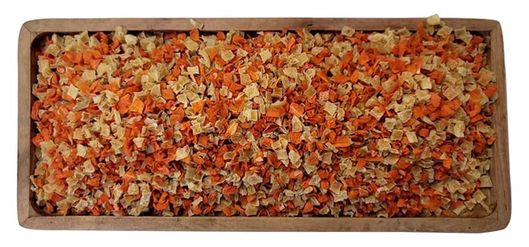 Naturejam Dried Carrots & Potato Soup Mix 2 Pounds-Dehydrated Vegetable Flakes To Make Ramen Noodle Soup Blend