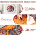 thumbnail image 5 of Bleum Cade Area Rugs for Living Room 5x7,Boho Sun Rugs, Washable Area Rugs for Bedroom,Low Pile Anti Slip Durable Carpet for Dining Room, 5 of 7