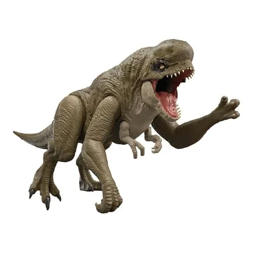 Jurassic World Super Big 31 Inch Colossal Distortus Rex Dinosaur Figure, Swallows Minis
