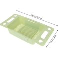 thumbnail image 2 of Collapsible Colander Sink Caddy Sponge Holder Expandable Storage Drain Basket Dish Drying Rack Sink Basket Organizer for Sponges Scrubbers Soap Green 2PCS, 2 of 8