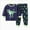 C-307-Navy, variant on NIEWTR Toddler Boys Little Girls Clothes Long Sleeve Color Block Sweatshirt and Stretch Jogger Pants Fall Winter Outfit Homewear Fall Winter Outfitï¼Purpleï¼8-9 Yearsï¼