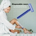 thumbnail image 2 of Rasoir de Sûreté à Lame en Acier Jetable pour Hommes à Double Tranchant, 2 of 9