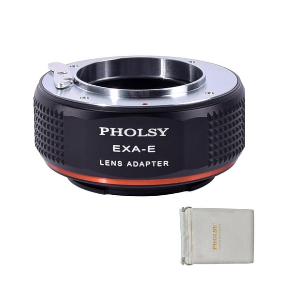 Adaptador de montura de objetivo PHOLSY Exakta Mount a E Mount Sony