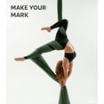 thumbnail image 2 of Orbsoul Aerial Silks Set + Yoga Hammock (Complete Rigging Hardware) - Premium Aerial Nylon Silks 40 Denier Tricot, 2 of 7