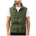 thumbnail image 4 of ZIXKCGDSE Men's Lightweight Vest Casual Outerwear Sleeveless Jacket with Zipper Pockets Size S, 4 of 4