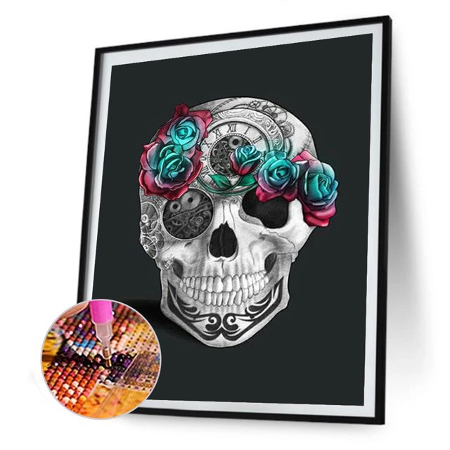 Cuadros Decorativos pintura de diamantes Tmvgtek embutido en tela