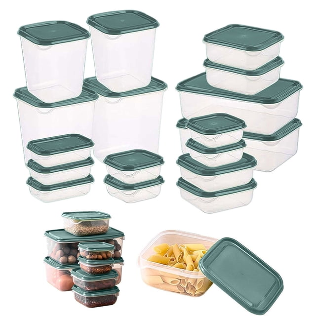 Boîte de Rangement Scellée Conteneur de Stockage de Grains Boîte de Conservation Transparente 460/700ml Boîte de Conservation de Cuisine Domestique Conteneur de Stockage Réfrigéré Boîte de Stockage de Collations