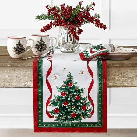 

Rectangle/rectangle many. Toys of Joy Christmas Fabric Tablecloth Holiday Table Decoration 60 ”x84”