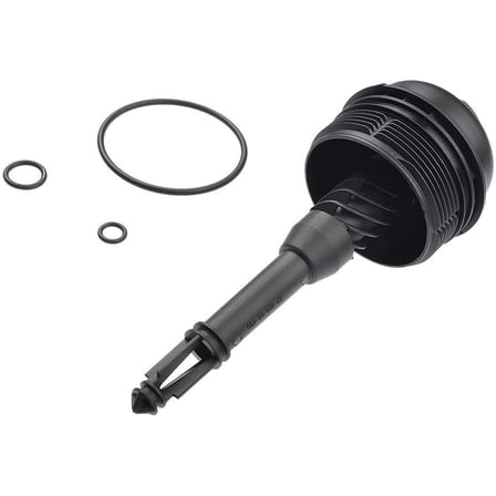 A-Premium Oil Filter Housing Cap Compatible with Mercedes-Benz B250 C300 E300 CLA250 GLA250 GLC SLC SLK 2013-2019 L4 2.0L