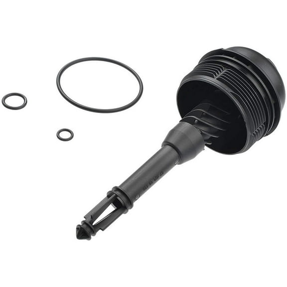 A-Premium Oil Filter Housing Cap Compatible with Mercedes-Benz B250 C300 E300 CLA250 GLA250 GLC SLC SLK 2013-2019 L4 2.0L