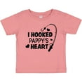 thumbnail image 3 of Inktastic I Hooked Pappy's Heart with Fishing Rod Boys or Girls Baby T-Shirt, 3 of 5