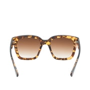 Piranha Eyewear Glamour Oversize Square Fashion Sunglasses for Women with Brown Gradient Lens