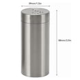 thumbnail image 2 of 2Pcs Salt and Pepper Seasoning Bottle Gold Spice Jar Seasoning Bottle Stainless Steel Rustproof Screw Open Top Seasoning Shaker Bottle for Salt Sugar Pepper, 2 of 6