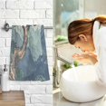 thumbnail image 7 of Yayeee 100% Cotton Hand Towels for Bathroom 16" x 28" Soft Absorbent Kitchen Towel, Tree in The Mountains, 7 of 7