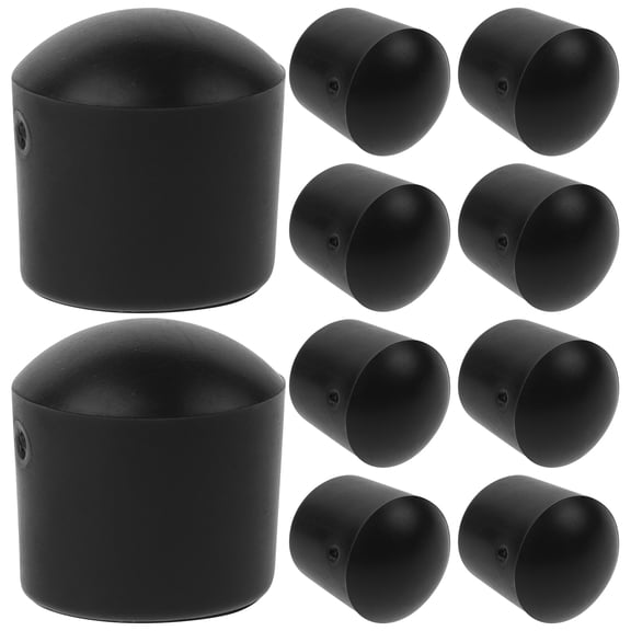 unbranded 10pcs Foosball End Caps Plastic Foosball Table Rod Covers Foosball Pole Safety Plugs 16mm