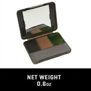 Vanish Face Paint with Compact Mirror by Allen Company, Olive Green, Brown, Black, Mirror Case, Easy to Remove