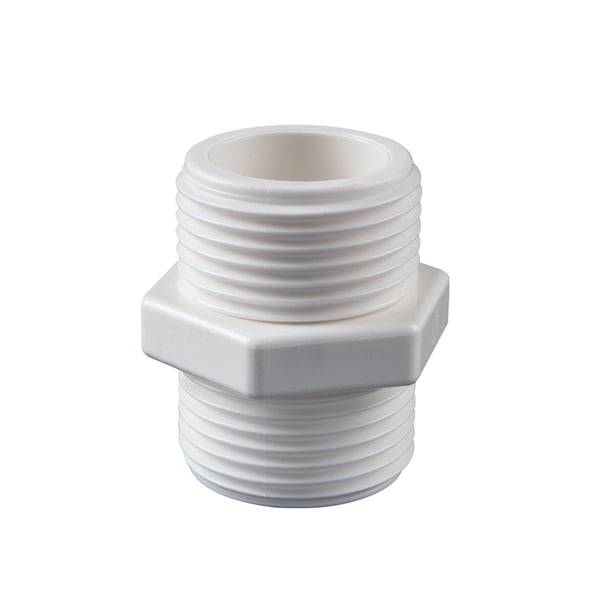Riwesomey Conector de manguera de agua de PVC, repuesto antioxidante reutilizable para el hogar, baño, invernadero, accesorios adaptadores de tubería de Jardín y Patio 40 mm Riwesomey TO009905-04