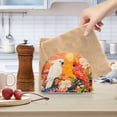 thumbnail image 6 of BZSMCE Napkin Holder Creative Tropical Harmony Pattern Classic Napkin Holders, 6 of 9
