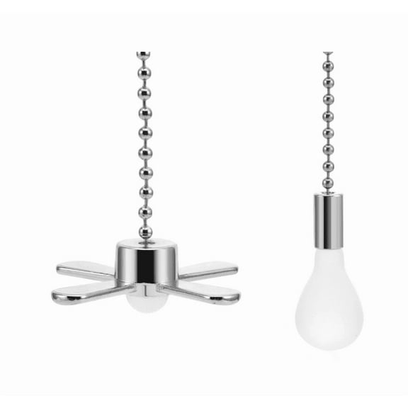 Ceiling Fan Pulls Chain Fan Pull Chain Extension, PullChains for Ceiling Fans and Lights 13 Inches Fans Set for Ceilings Light Lamp FanChain
