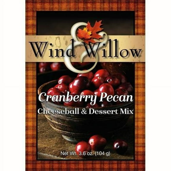 Wind & Willow Harvest Cheeseball and Dessert Mix - Cranberry Pecan - 3.6 OZ