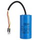 thumbnail image 1 of CD60 Run Capacitor with Wire Lead 250V AC 600uF 50/60Hz for Motor Air Compressor, 1 of 5