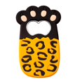 thumbnail image 3 of Abridor de botellas, abridor de latas, diseño de pata distintiva, utensilio de cocina, abridor de cerveza, abridor de tapas para KTV, nevera, Camping, Negro, 3 of 8