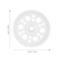 thumbnail image 2 of YSNOOWE 100 Pcs Rondelles Plates en Plastique Isolation Fixation Plafond, 2 of 8