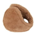 thumbnail image 2 of BadPiggies Winter Earmuffs for Men Women, Fleece Warm Ear Muffs Plush Ear Warmers Adjustable - Khaki, 2 of 9