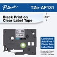 thumbnail image 2 of Tape Brother P-Touch TZE-MQG35 original de 12 mm x 5 m, color blanco/lima, 2 of 7