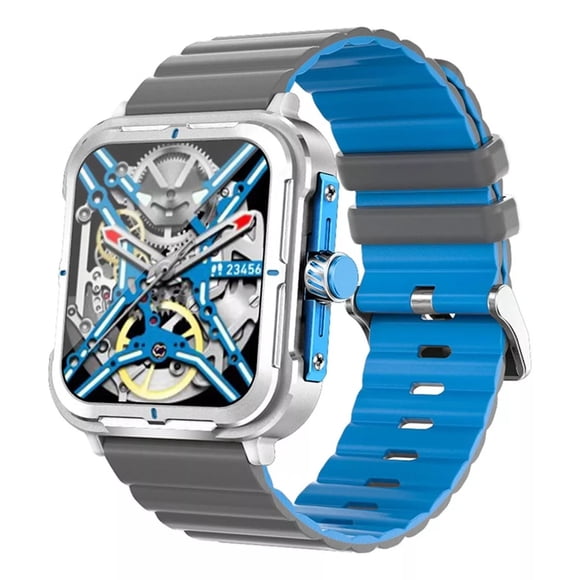 Reloj Inteligente Fralugio D09 Hr Bp Spo2 Rough Azul Sport