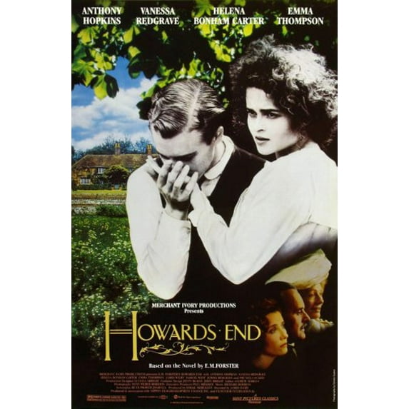 Howards End Movie Poster Entertainment Decor Art Poster 24x36 Unframed, Age: Adults, Rectangle Poster Time