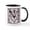 White/Black Inside, variant on CafePress - Monogram Macpherson Hunting - 11 oz Ceramic Mug - Novelty Coffee Tea Cup