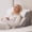White/Grey-3pcs, variant on Wedge Pillow Set White/Grey 3pcs for Bed Sitting, Sleeping, Recovery