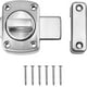 thumbnail image 1 of Cerradura de Pestillo KAIYANG Acero Inoxidable para Puerta de Baño Color Plateado, 1 of 5
