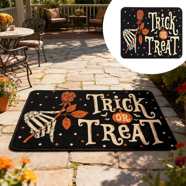 HANDIED Polyester carpet Halloween Welcome Doormat Home Decor Profile Rug Door Mat Floor Mat For Indoor Outdoor