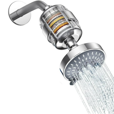 Open Box OCEMY Filtered Shower Head SH-F20 - Silver