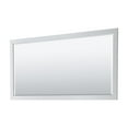 thumbnail image 6 of Wyndham Collection Icon 72 Inch Double Bathroom Vanity in White, White Quartz Countertop, Undermount Square Sinks (3-Hole), Matte Black Trim, 70 Inch Mirror, 6 of 6