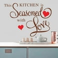 thumbnail image 3 of Clearance! Nomeni Wall Stickers Wall Stickers Decor This Kitchen Wall Sticker Removable Art Home Diy Decals Room Decor Coffee, 3 of 4