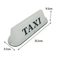 thumbnail image 5 of Fusipu Taxi Roof Top Sign Waterproof Magnetic Good Brightness Energy Saving Universal Cab Roof LED Lamp Light Signal Sign Car Supplies, 5 of 6