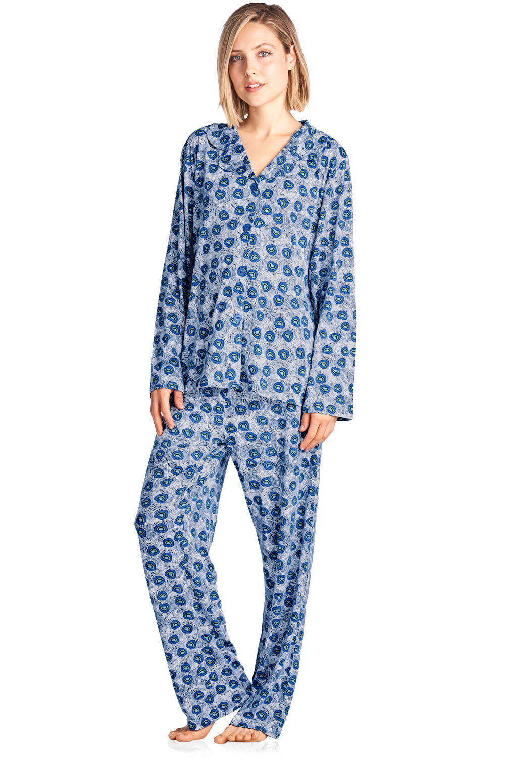 BedHead Pajamas - BHPJ By Bedhead Pajamas Women's Soft Knit long Sleeve ...