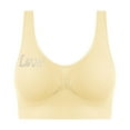 thumbnail image 6 of Mgmyaa Women's Wirefree Seamless Sports Bra Comfort Support Bralette Everyday Yoga Wear T-Shirt Light Push Up Design Breathable Lifting Soft Full, 6 of 6