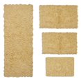 thumbnail image 5 of Home Weavers Bell Flower Collection 100% Cotton Non-Slip Bathroom Rug Set Machine Washable Bathroom Rug, Bath Rug, Bathroom Rug, Runner, Yellow Color 4 Piece Bath Rug set, 5 of 9