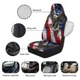 thumbnail image 6 of CHAQLIN Washable Front Car Seat Covers for Auto Polyester Easy to Install Vehicle Seat Covers, Eagle Pattern, 6 of 6
