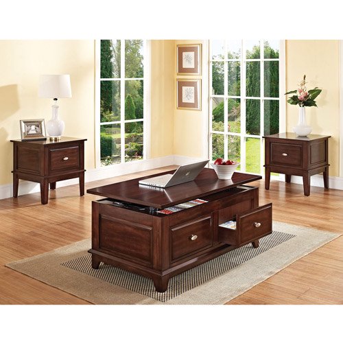 Mahir Lift Top Coffee Table Walnut Walmart