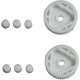 thumbnail image 1 of Kit de engranajes de motor de faro para reconstrucción de lámpara de faro 88-96 - 2 engranajes y 6 bujes, 1 of 5
