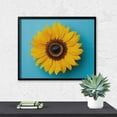 thumbnail image 5 of Diamond Art Kits for Adults, Golden Sunflower in BlueDiamond Painting Kits for Beginners, Frameless Round 5D Full Drill Diamonds Art Pictures Gem Art Crafts Home Decor Gifts, 5 of 8